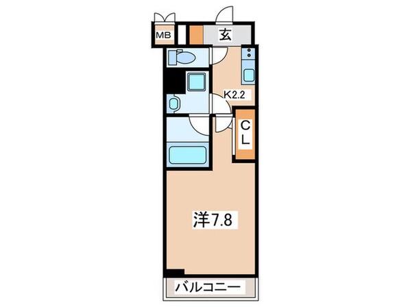 THE PALMS町田Ⅱの物件間取画像